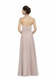 Achat Vintage Rose Trapèze Tulle Longue Robes demoiselle d'honneur