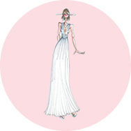 Achat Fourreau Robes de mariée