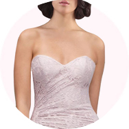 Achat Cache Cœur Robes demoiselle d'honneur